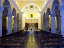 Chiesa di Santa Cristina internamente